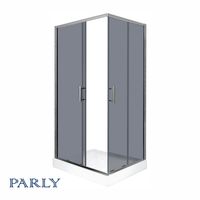 Ограждение VIVA90B N душевое Ceruttispa без поддона (90x90x195) — фото 314, Прямоугольные душевые уголки