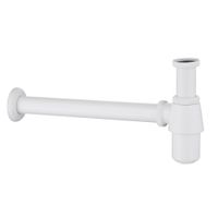 Сифон для раковины ABBER AF0032W белый матовый — фото 1, Сифоны для раковины