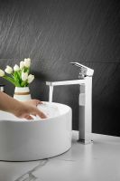 Смеситель для накладной раковины BELZ, хром, арт-B11658 — фото 4, Смесители для раковины