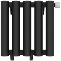 Отопительный радиатор Сунержа Кумир-0 EU50 правый 300х330 5 секций Тёмный титан муар арт-15-0351-3005 — фото 6, Радиаторы отопления