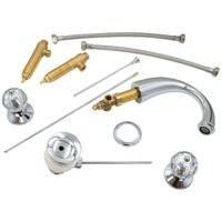 PRESTIGE CRYSTAL См-ль д/раковины, на 3 отв., с донным клапаном, хром 32764 — фото 6, Смесители для раковины