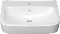 Товар: Раковина КЕРАМИН СКВЭА 55 белый глянец CDB00024894 (4810531139867) - фото 1 Раковина КЕРАМИН СКВЭА 55 белый глянец CDB00024894 (4810531139867) — фото 1, Раковины подвесные