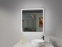 Зеркальные шкафы с подсветкой ES-3828D Размер: 80х85х14 арт-ESMT3828D — фото 1, Зеркальные шкафы в ванную