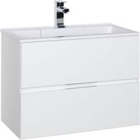 Тумба с раковиной Aquanet Алвита 70 белый арт-00212680 — фото 1, Тумбы с раковиной