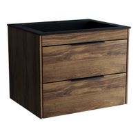 База под раковину Chiara 2D 600 подвесная, 2 выкатных ящика soft-close, C.Oak арт-VMC-2C2600CO — фото 13, Тумбы под раковину