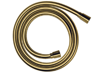 Шланг для душа, Hansgrohe, Isiflex, длина шланга, мм-1600, материал-пластик, стандарт подвода воды-1/2", цвет-полированное золото арт-28276990 — фото 1, Душевые шланги