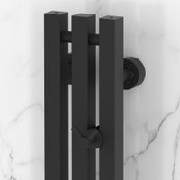 Полотенцесушитель водяной Сунержа Вердикт PRO 1200х100 Тёмный титан муар арт-15-0459-1210 — фото 2, Водяные полотенцесушители