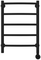 Полотенцесушитель электрический Стилье Формат 12 600х400 правый Матовый чёрный арт-31512-6040 — фото 1, Электрические полотенцесушители