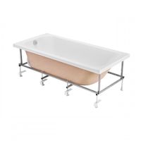 Монтажный комплект для ванны ЛАММА 170х80 см. (рама, слив-перелив с сифоном, крепеж к стене, крепеж 1WH501764 — фото 5, Ванны и комплектующие