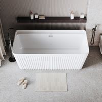 Ванна пристенная Grossman Cristal (150х75х58) цвет белый,1 место арт-GR-28021 — фото 4, Акриловые ванны