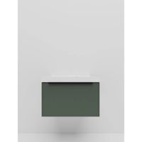 Тумба под раковину подвесная La Fenice SIMPLA , серо-зелёная арт-FNC-01-SIM-G-60 — фото 3, Тумбы под раковину