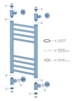 Уплотнительный элемент Набор для технического обслуживания No 3 Без покрытия арт-00-1561-0003 — фото 1, Комплектующие для полотенцесушителей
