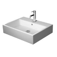 Раковина, Duravit, Vero Air, шгв 600*470*165, цвет-белый арт-2350600000 — фото 1, Раковины встраиваемые сверху