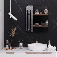 Зеркало с LED-подсветкой MILAN (50*60) /AQUA DE MARCO MIL50/60 — фото 3, Зеркала в ванную комнату