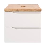 Тумба подвесная NORDIC 60 /правая/со столешницей из массива 60 см под накладную раковину /AQUA DE MARCO 5060CNOR060/H/R — фото 6, Тумбы под раковину