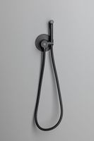 Смеситель с гигиеническим душем Allen Brau Liberty 5.33005-31 (с внутренней частью) черный матовый — фото 5, Гигиенические души