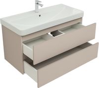 Товар: Тумба под раковину Aquanet Вега 2.0 100 бежевый 00337939 - фото 2 Тумба под раковину Aquanet Вега 2.0 100 бежевый 00337939 — фото 2, Тумбы под раковину