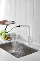 Смеситель для кухни с мультифункциональным изливом BELZ , белый арт-B74811-8 — фото 7, Смесители для кухни