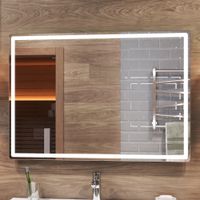 Зеркало с подсветкой VIGO Geometry Comfort 1000 арт-064 — фото 5, Зеркала в ванную комнату