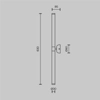 Настенный светильник (бра) Maytoni арт-MOD106WL-L16B3K — фото 3, Бра