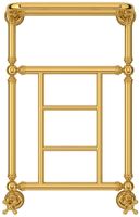 Полотенцесушитель водяной Сунержа Ренессанс 1452 660x400 Золото арт-03-0282-6640 — фото 1, Водяные полотенцесушители