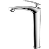 Смеситель для раковины-чаши Azario REULEAUX высокий, керамический картридж, без донного клапана, хром арт-AZ-VMF168U96C — фото 2, Смесители для раковины