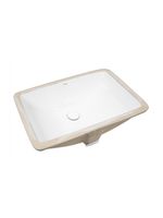 BOND Раковина встраиваемая под столешницу 53х37,5х20см прямоугольная белая с переливом арт-S96-530 — фото 10, Раковины встраиваемые снизу