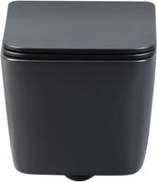 Товар: Унитаз подвесной Aquanet Rimless Tavr-W BL-103N-WHT black черный матовый TAVR-W BW - фото 11 Унитаз подвесной Aquanet Rimless Tavr-W BL-103N-WHT black черный матовый TAVR-W BW — фото 11, Подвесные унитазы