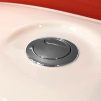 RICAMBI Кнопка двойная, механическая (для тросика), хром 20525 — фото 1, Кнопки смыва