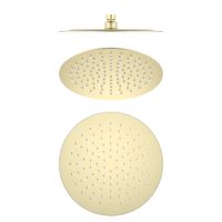 AQ2073BG круглый верхний душ 250*2 мм, шлиф. золото — фото 1, Верхние души