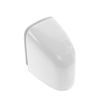 Унитаз подвесной Grossman (485х345х400) безободковый,белый с тонкой крышкой,микролифт,смыв торнадо,закрытое дно,1 место арт-GR-4497SQC — фото 8, Подвесные унитазы