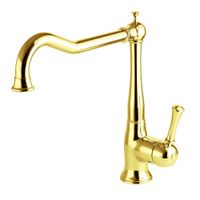 Товар: CUCINA DALLAS См-ль д/кухни моноком., золото 18270 - фото 1 CUCINA DALLAS См-ль д/кухни моноком., золото 18270 — фото 1, Смесители для кухни