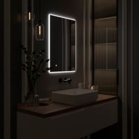 Зеркало с LED-подсветкой SIRIUS (50*70) /AQUA DE MARCO SIR50/70 — фото 5, Зеркала в ванную комнату