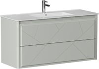 Тумба под раковину Allen Brau Paris 120 1.360003.PWM папирус матовый — фото 2, Тумбы под раковину