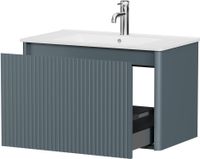 Тумба под раковину Allen Brau Gravity 80 1.370017.BGM синий матовый — фото 7, Тумбы под раковину