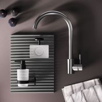 F85B07111 X-Joy S, смеситель для кухни с С-изливом, сатин — фото 3, Смесители для кухни