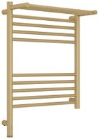 Полотенцесушитель электрический Сунержа Богема 3.1 с полкой 600х500 МЭМ левый Матовая шампань арт-022-6006-6050 — фото 4, Электрические полотенцесушители