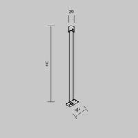 Товар: Комплектующие для уличной трековой системы Outdoor O-TR001-HL-B300 - фото 10 Комплектующие для уличной трековой системы Outdoor O-TR001-HL-B300 — фото 10, Комплектующие для освещения
