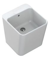 Товар: Раковина HATRIA G-FULL подвесная или накладная без отверстия без перелива цвет белый арт-YXJF01 - фото 1 Раковина HATRIA G-FULL подвесная или накладная без отверстия без перелива цвет белый арт-YXJF01 — фото 1, Раковины накладные