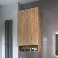 Шкаф VIGO Wing 60 подвесной дуб золотой арт-195 дуб золотой — фото 2, Шкафы для ванной