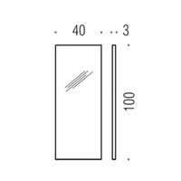 Зеркало COLOMBO DESIGN GALLERY настенное цвет полированная н/сталь арт-B2006 — фото 2, Зеркала в ванную комнату
