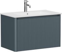 Тумба под раковину Allen Brau Gravity 80 1.370017.BGM синий матовый — фото 10, Тумбы под раковину