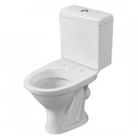 Унитаз-компакт "ФОРВАРД" косой вып.,с 1-реж.арм., сид. п/п Уклад,крап на белом, SANTERI 1P2052S0100BF — фото 2, Напольные унитазы