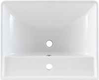 Раковина Aquanet Ирис 60 белая арт-00301803 — фото 3, Раковины встраиваемые сверху