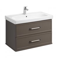 Тумба НЕО-КЛАССИКА 85, 2 ящ., мускат (под раковину НЕО КЛАССИК 85) 1A286301NCR30 — фото 1, Тумбы под раковину