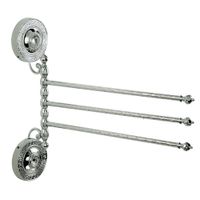 MONTECARLO Полотенцедержатель тройной поворотный, L35 cм. хром арт-31784 — фото 1, Полотенцедержатели