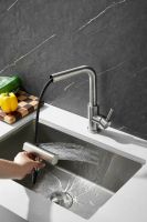 Смеситель для кухни с мультифункциональным изливом BELZ , сатин арт-B74811-1 — фото 9, Смесители для кухни