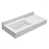 Раковина САКУРА 100, белая арт-1A71973KSK010 — фото 1, Раковины накладные