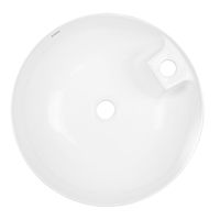 Раковина накладная Azario 445х445х150 круглая, белый матовый арт-AZ-3218 — фото 4, Раковины накладные