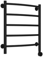 Полотенцесушитель электрический Стилье Формат 12 600х500 правый Матовый чёрный арт-31512-6050 — фото 5, Электрические полотенцесушители